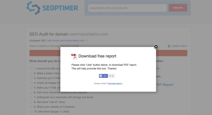To Build an Online Audience, Set a Low Bar Seoptimer: Building an Online Audience