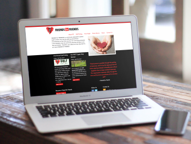 Non-profit website, fully responsive design