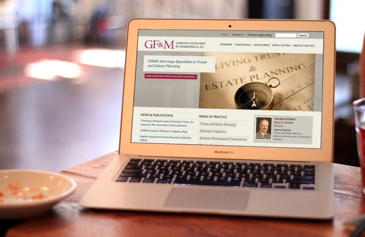 Gordon, Fournaris & Mammarella Law Firm Website